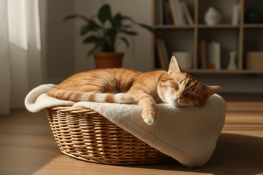panier chat un confort apaisant pour le félin - Le royaume des félins