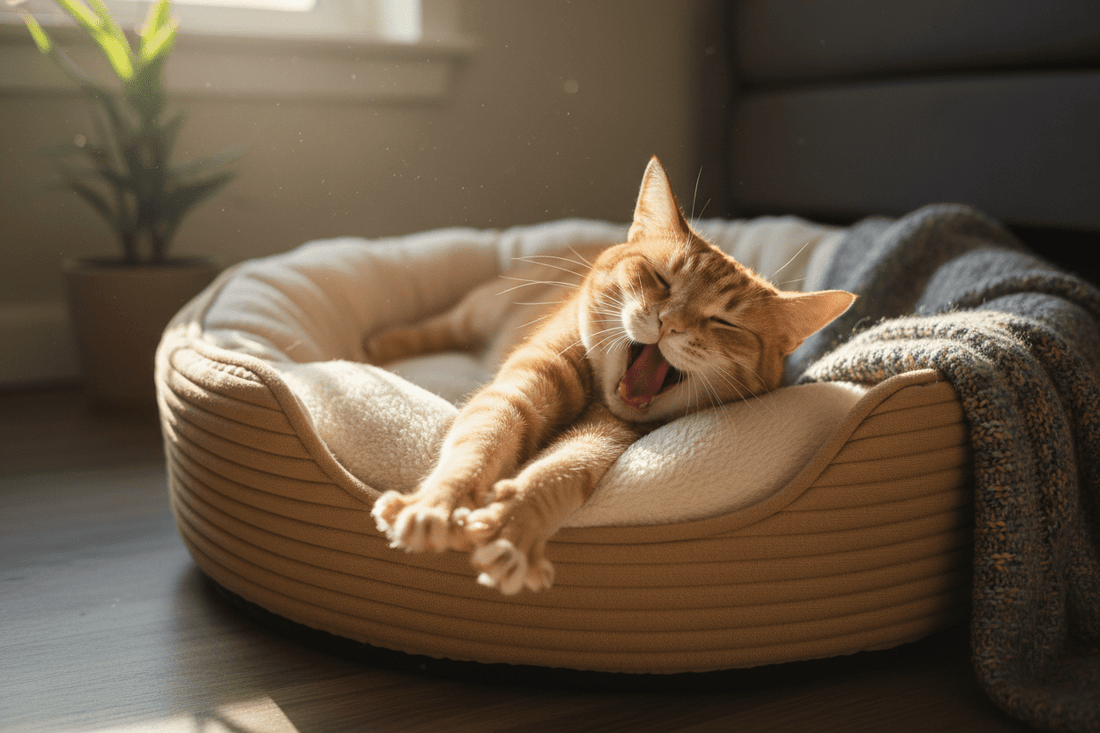 panier pour chat un sommeil agréable - Le royaume des félins