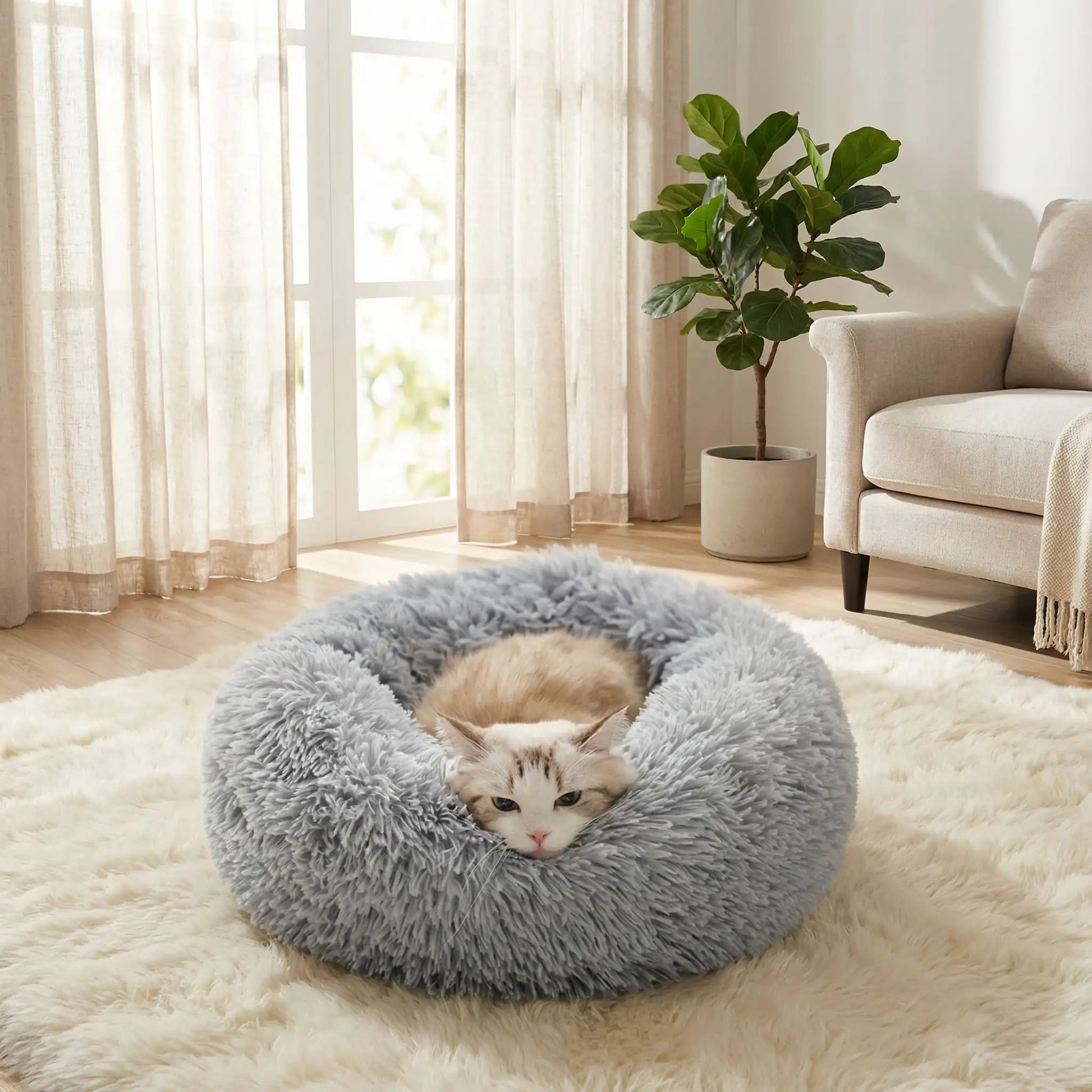 panier chat | RoyalPeluch - Le royaume des félins